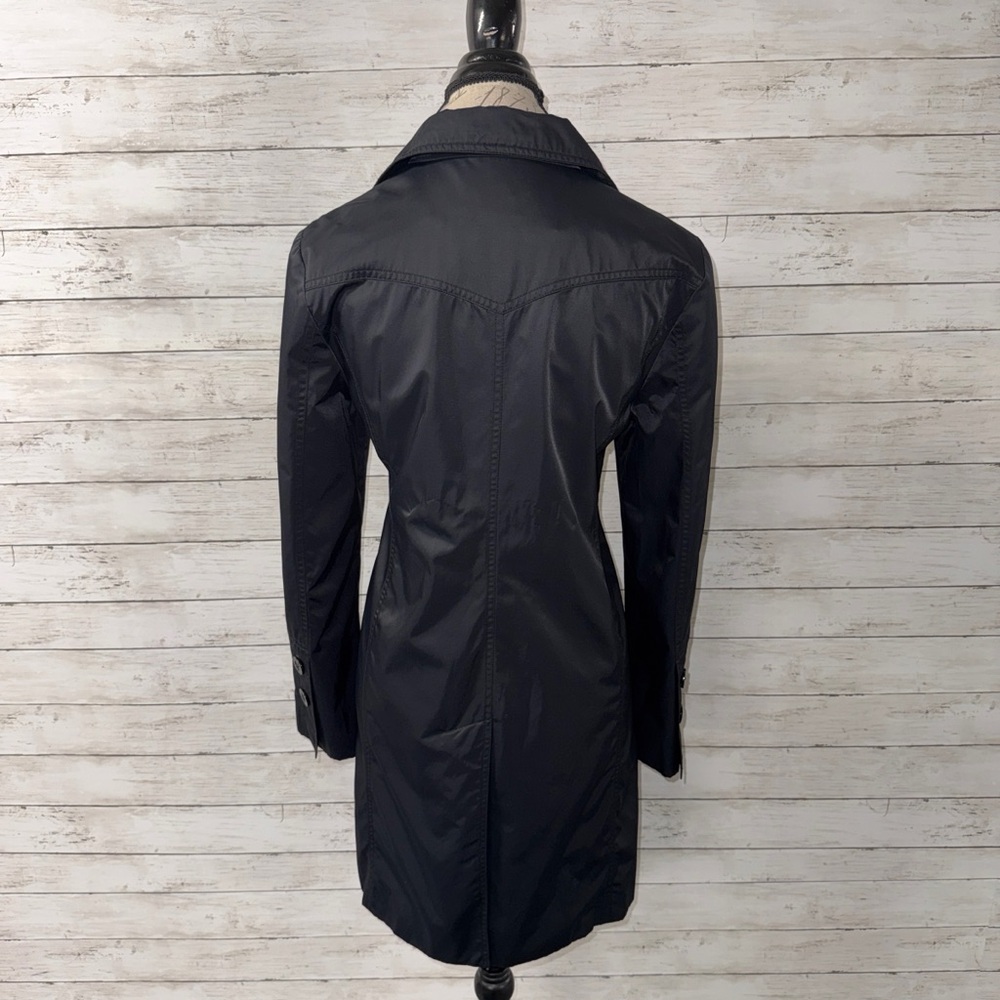 Michael Kors Button Trench Coat - Picture 5 of 6